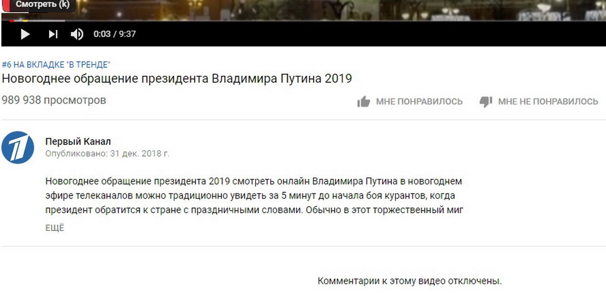 Новогоднее Поздравление Ютуб